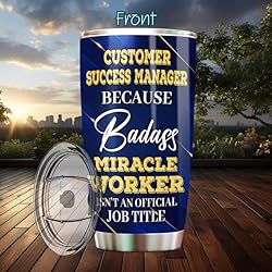 MONIZILUCKY Customer Success Manager Tumbler