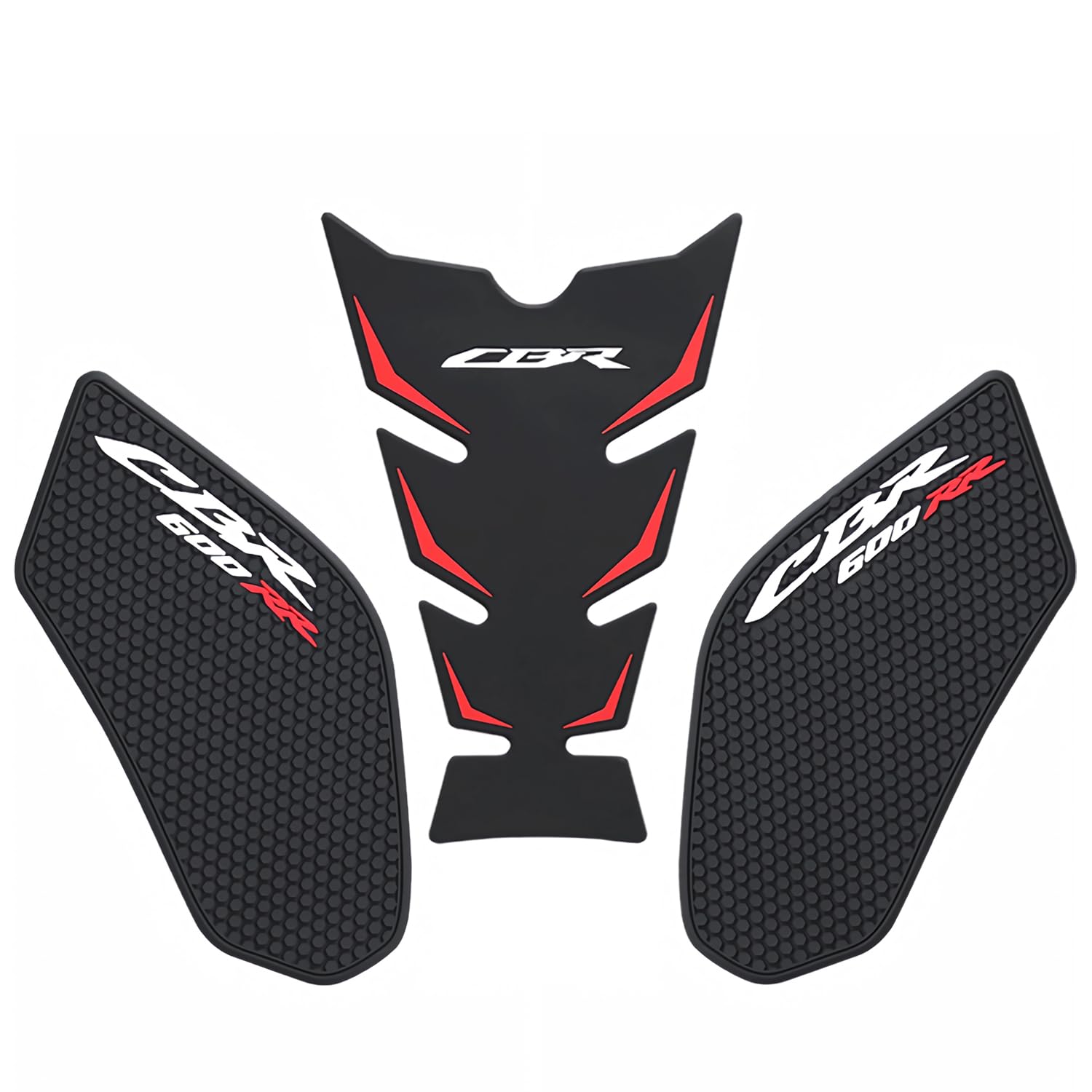 Photo 1 of Sionyomoto Fuel Gas Tank Pad Protector Stickers Decal Set Compatible with Motorcycle CBR 600RR 2003 to 2015 2016 2017 2018 2019 2020 CBR600RR CBR 600 RR 3pcs