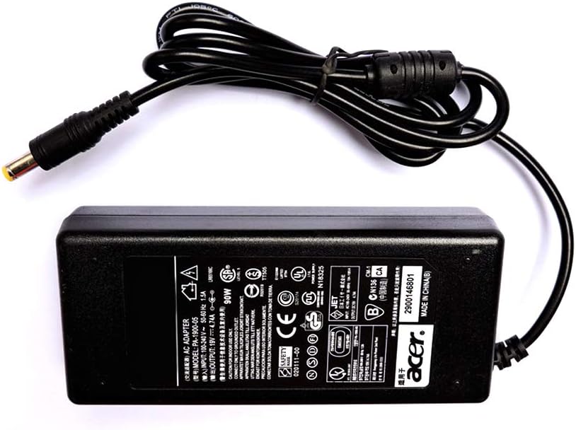 19V 4.74A 90W AC Power Supply Adapter Charger for Acer Aspire Laptop 5.51.7mm