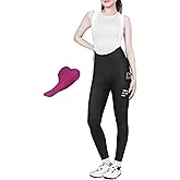 INBIKE 3D Padded Cycling Bib Pants for Women, High Waist Breathable Quick Dry Bib Tights, Lightweight Elastic with Pocket