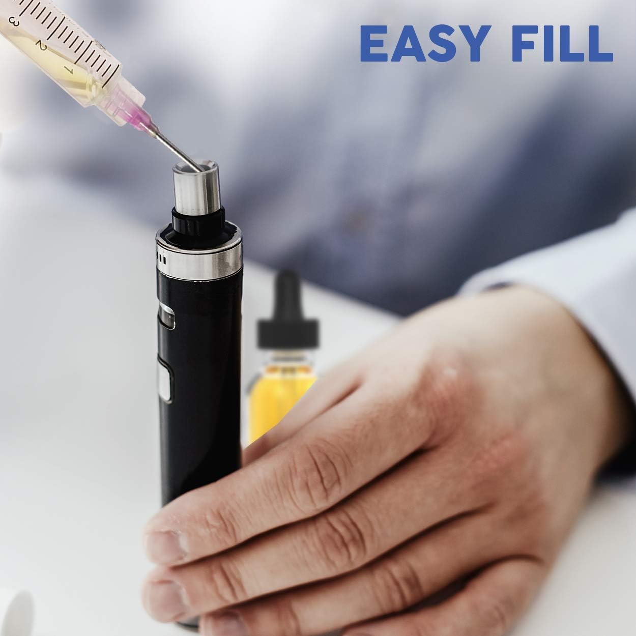 10ml Oral Syringe – 15 Syringes with Covers by Care Touch - Great for Oral Medicine and Home Care: Health & Personal Care