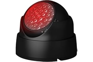 Orzero Ir Illuminator Infrared Light Compatible for Quest 3, Quest, Quest 2, PSVR2, Enhance Hand Tracking Immersive No-Light Disturbance Increase Tracking Sensitivity with Power Adapter - Black