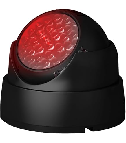 ORDRO LN-5 on-Camera Lampe de Vision Nocturne Infrarouge avec 56 LED infrarouges,Lumière Caméra, Rechargeable USB-C, lumière de Vision Nocturne pour