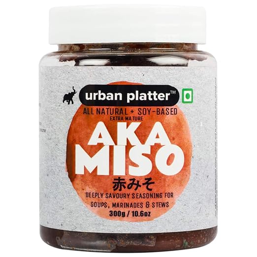 Urban Platter Aka Miso, 300g (All Natural, Dark Miso & Soy-Based)