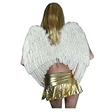 SACASUSA Large Feather Costume Fairy Angel Wings in