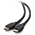 C2G/Cables to Go 56781 High Speed HDMI Cable with Ethernet for Chromebooks, Laptops, and TVs, Black (1 Feet)