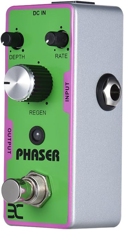 EX Vintage Phaser Pedal Mini Phaser Guitar Pedal