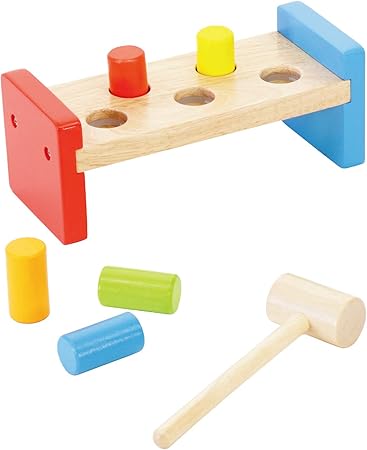 Amazon Co Jp ウッディプッディ直営限定品 ハンマートイ 大工 トンカチ 工具 知育 玩具 学習 ベビー 赤ちゃん 子供 男の子 女の子 木製 天然木 木のおもちゃ 木製玩具 かたはめ 積み木 3歳 ウッディプッディ Woodypuddy Toytree トイツリー Diy 工具 ガーデン