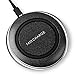 10W Fast Wireless Charger, RISETECH Portable Qi Wireless Charging Pad for Android Samsung Galaxy S9 S8 S8 Plus S7 S7 Edge Note 8 Note 5 and 5W Standard Charge for iPhone X 8 8 Plus Nexus