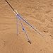 Tent Tools Sand & Snow Anchors - Secures Tents, Tarps, or Survival Structures - With Metal 