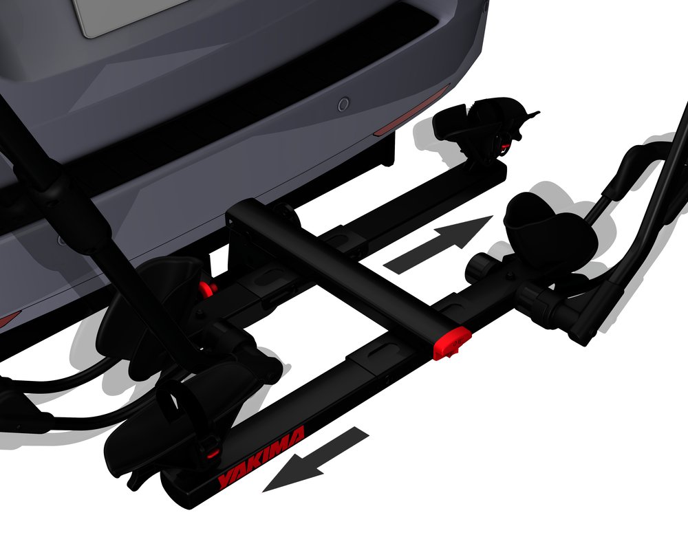 YAKIMA, HoldUp Hitch Mount Tray Bike Rack BSA Soar