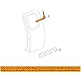 Genuine GM 20968133 Window Sealing Strip, Right, Outer, Rear