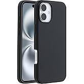 OtterBox iPhone 16 Plus - Symmetry MagSafe Case - Ultra-Slim - Raised Edges Protect Camera & Screen - Non-Retail Packaging - Black