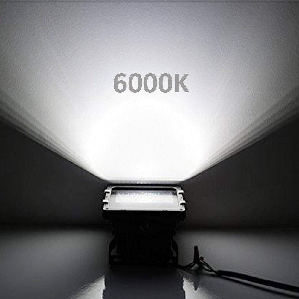 Ustellar 10W Outdoor LED Flood Lights, IP66 Waterproof, 760 Lumen Super Bright Floodlight, Equivalent 100W Halgen Bulb, 6000K Daylight White Security Lights