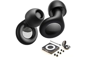 Ear Plugs for Sleeping - Flexible Silicone for Superior Hearing Protection,Ultra-Soft Reusable Noise-Reducing Earplugs for S