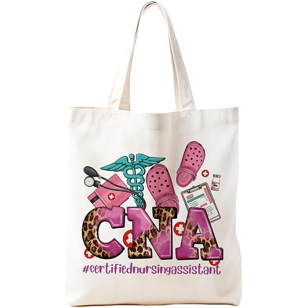 CafePress Nursing Assistant Appreciation Tote Bag - Natural Canvas Reusable Shopping Bag