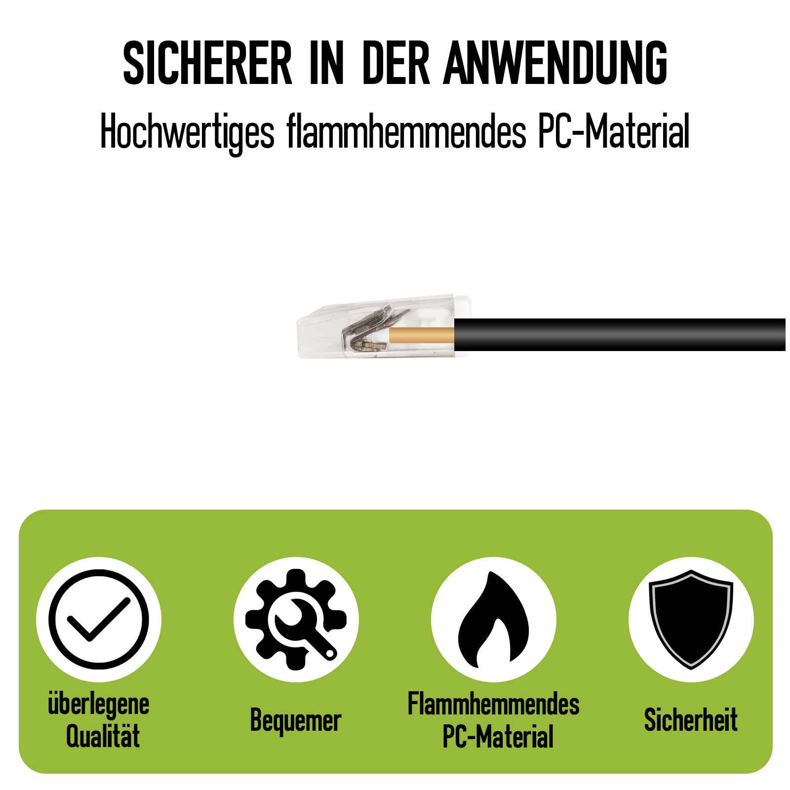 Maxled, Light is Led! Verbindungsklemmen,Klemmen 2 Polig Leiter, 100 Stück Kabelverbinder Kabelklemmen für Alle Leiterarten Weltweit,Anschlussklemmen Strand Wire:0.5-2.5mm² PCT-212 3