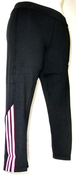 adidas hose damen schwarz pink