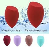 10 Pc Makeup Sponges Beauty Blender Applicator Set Foundation Creams Liquids view 3