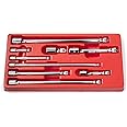 NEIKO 00249A Wobble Extension Bar Set | 9 Piece | 1/4”, 3/8”, 1/2” Drives | Cr-V Steel