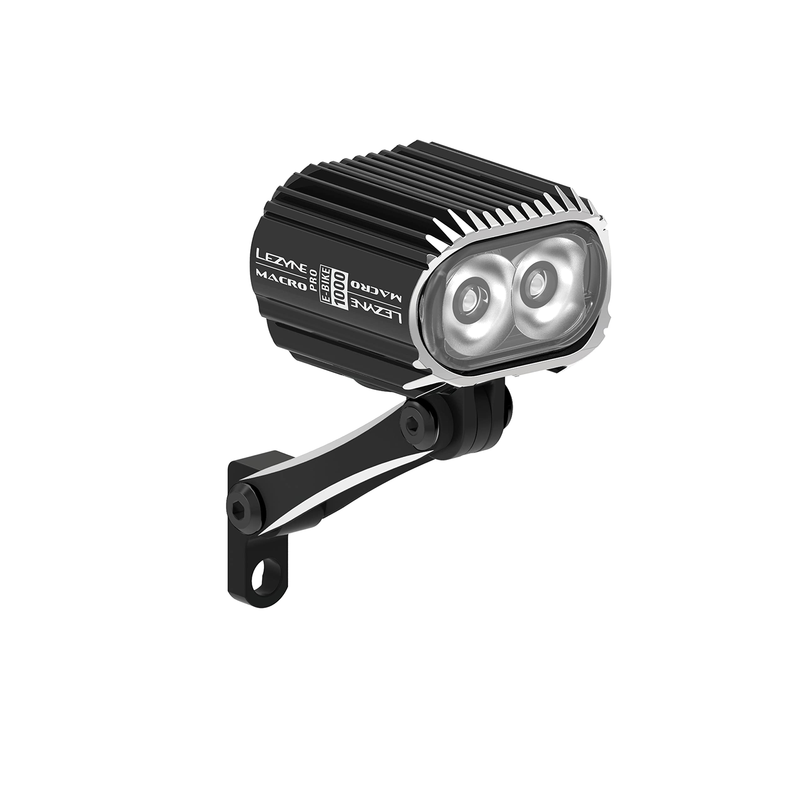 Lezyne 1-led-emacr-v104s Unisex Adult Bicycle Bike Light, Black/Hi Gloss