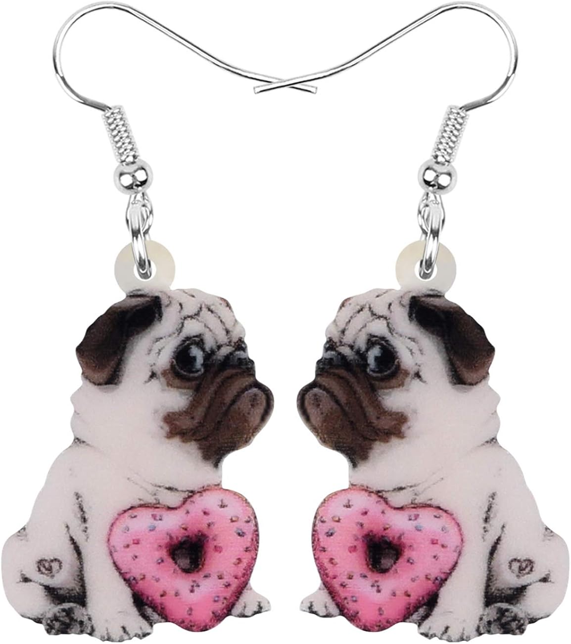 pug earrings amazon