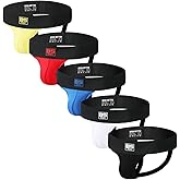 BSHETR Men's Jockstraps Athletic Supporters 4-Pack Cotton Work Out Underwear