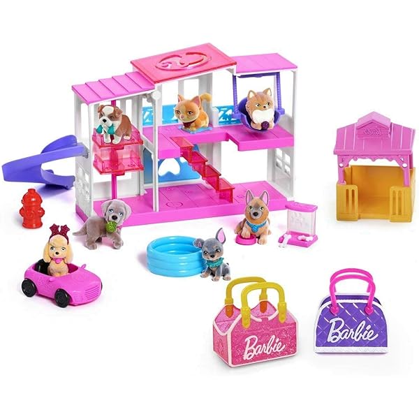 barbie pets 2 pack carrier