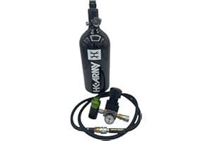 CLOVAIR Clover Airsoft-HPA Player Package! Airsoft HPA Player Kit with Low Pressure Tank, Regulator and Hose, Compatible with All Major HPA Engines