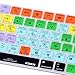 XSKN Avid Pro Tools Silicone Keyboard Cover Skin for Apple 2015 Released Magic Keyboard MLA22LL/A MLA22B/A A1644 US&EU Versions