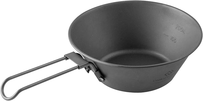 Amazon Cook N Escape アウトドア用マグカップ チタン マグ シェラカップ 超軽量 専用収納袋付 Fda Lgfb食品グレード製品認証 指紋防止加工 Cook N Escape マグ シェラカップ