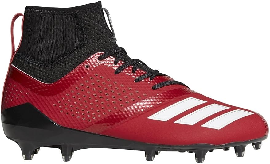 Amazon.com | adidas Adizero 5-Star 7.0 SK Cleat - Men's Football 13 Power Red/White/Black | Football