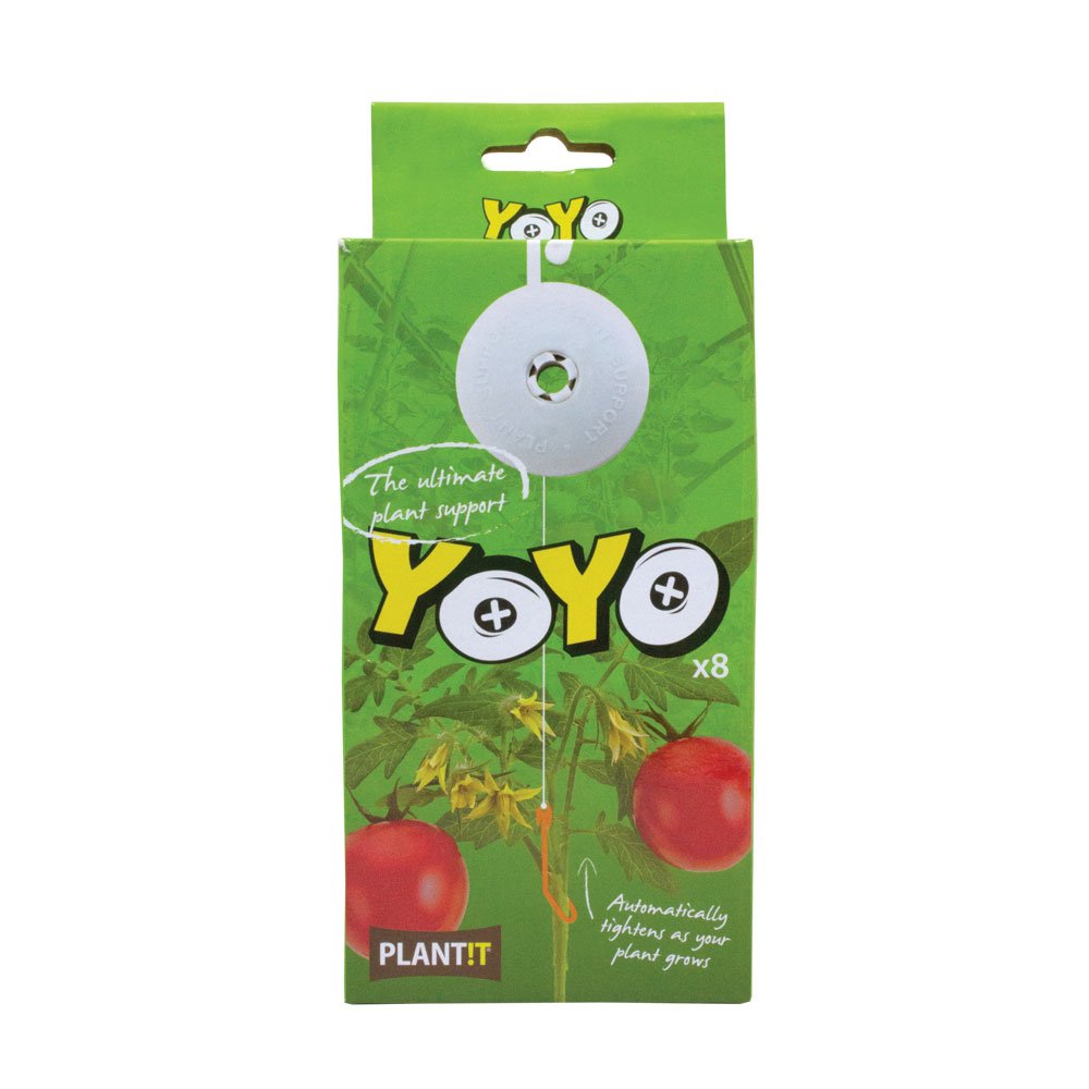 PLANT IT YoYo Plant Support, Box of 8, Grün