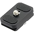 Fotasy 25mm Arca Swiss Plate, 25mm QR Plate, Quick Release Plate, Small Arca Plate, Tiny Quick Release Plate fits Arca-Swiss