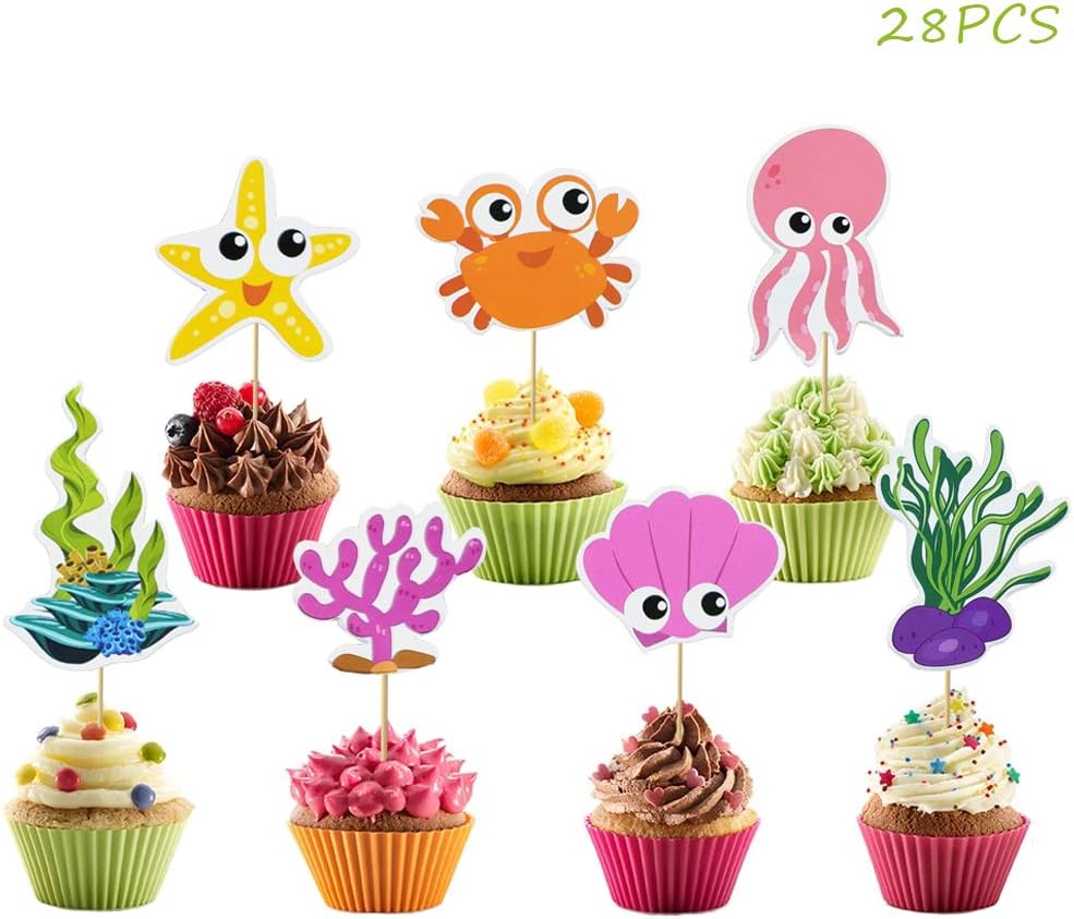 Amazon Com Set Of 28 Ocean Sea Animal Creature Crab Shell
