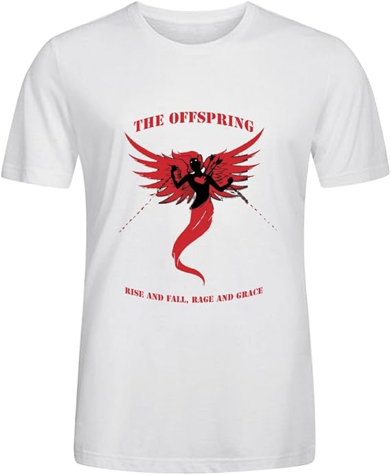 The Offspring Rise And Fall Rage And Grace Men T Shirts White Amazon Ca Clothing Accessories