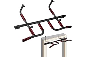 IRON AGE Pull Up Bar for Doorway : 2025 New Pullup Bar - Industrial Grade Steel, Hang & Go Training, Multi-Grip Horizontal Array