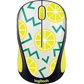 Logitech Play Collection M325c Mouse - Optical - Wireless - Radio Frequency - Lemon - USB - 1000 Dpi - Tilt Wheel - 5 Button[s]