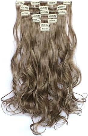 Amazon Kapmore ハーフウィッグ 7本セット 女性用 取り付け簡単 長い髪 巻き髪 自然 演出 コスプレ デート 仮装 耐熱繊維 6色選択可能 Kapmore ビューティー 通販