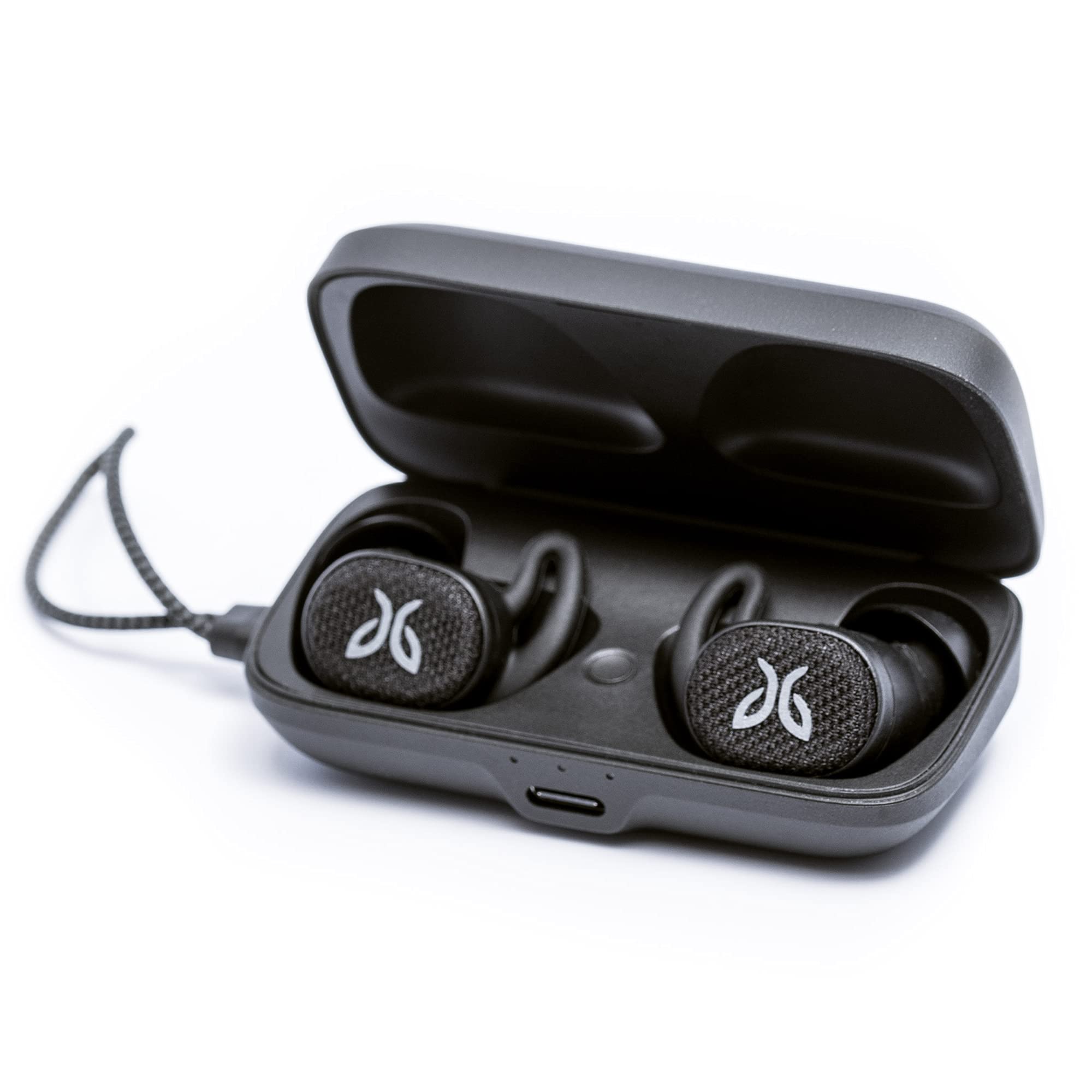Jaybird Vista 2 Écouteurs Bluetooth Sans Fil True Avec Étui De Charge : Suppression De Bruit Active, Maintien Sportif, 24H D’Autonomie, Embouts Étanches Durables, Micro Haute Qualité - Noir