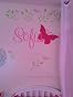 Newsee Decals Personalized Name Wall Decal - 'Morgan' Children's Nursery Wall Art, Monogram, 24" X 13" - View #6