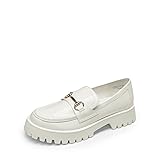 DREAM PAIRS Loafers for Women Platform Chunky Penny