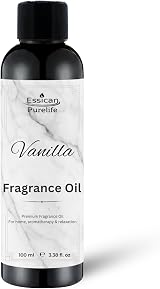 Essican Purelife Vanilla Fragrance Oil 100ml for Candle Making & Soap