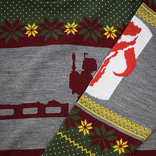 Unisex Official Star Wars Boba Fett Knitted Christmas Jumper for Men or  Women Ugly Novelty Sweater Gift Green