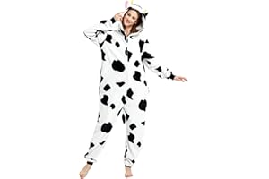 Yemnut Snug Fit Adult Unisex Onesie Cosplay Costume，One Piece Pajama Halloween Homewear Suit for Women and Men
