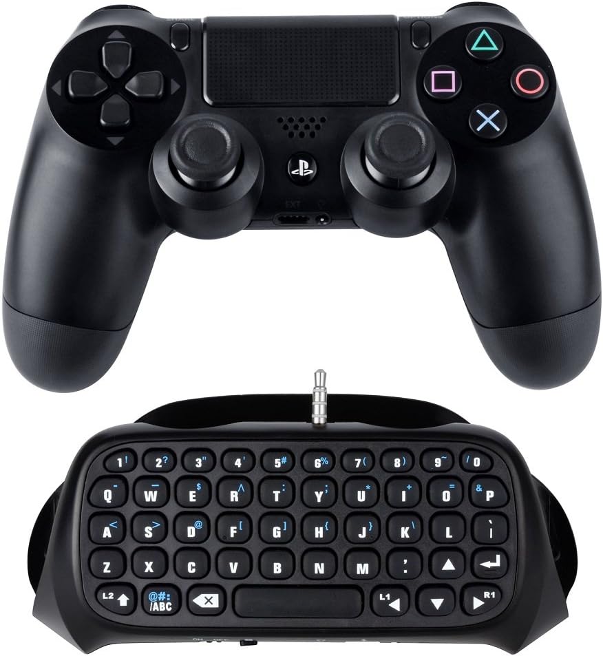PS4 Controller Keyboard, arVin 2.4G Wireless Rechargeable Online Gaming