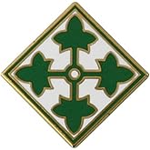 4th Infantry Division Lapel Pin