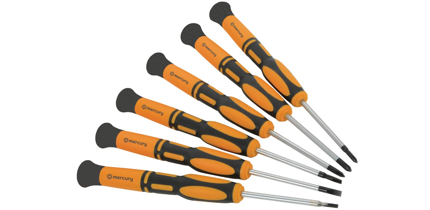 Mercury | Precision Screwdriver Set | 6pcs