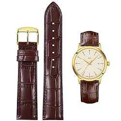 Danxancy Genuine Leather Watch Bands,Quick Release