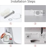 ZFYQ Toilet Seat Fittings 4 Pcs Expansion Screws Universal Hinges Bolts view 5